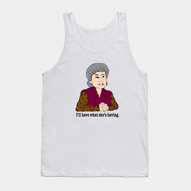 CLASSIC ROM COM FAN ART! Tank Top by cartoonistguy